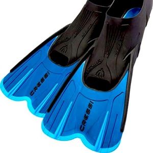 Cressi Agua Short Swim Fins, Women’s size 8